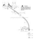 Part Location Diagram of 530016343 Husqvarna Screw-Alignment